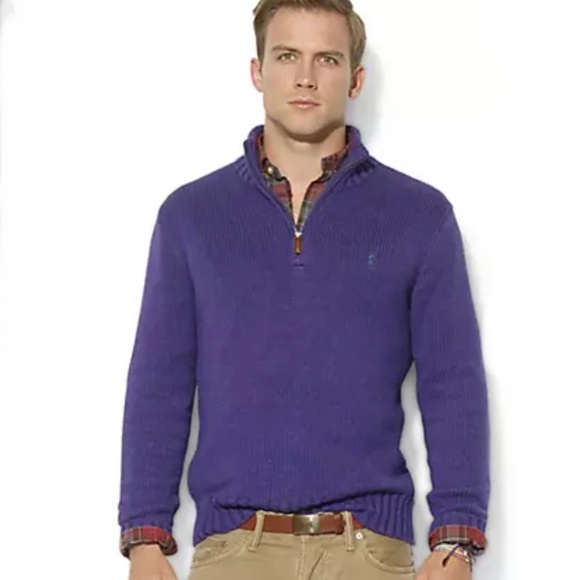 Polo Ralph Lauren High-Twist Cotton Pullover - Picture 1 of 11